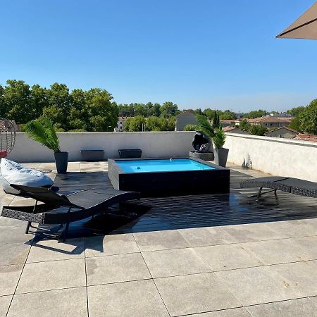 Appartement Rooftop Avec Piscine Avignon Kültér fotó
